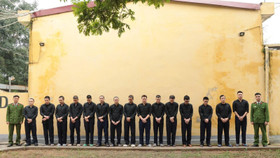 Các đối tượng và vật chứng trong vụ án tại Cơ quan Công an