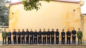 Các đối tượng và vật chứng trong vụ án tại Cơ quan Công an