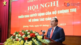 Ông Quản Minh Cường, tân Bí thư Tỉnh ủy Quảng Ninh