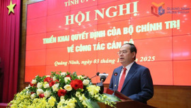 Ông Quản Minh Cường, tân Bí thư Tỉnh ủy Quảng Ninh