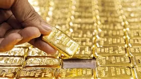 Vàng miếng leo thang mạnh, áp sát đỉnh 124 triệu đồng/lượng