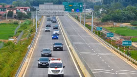 Cao tốc Mai Sơn - Quốc lộ 45 chuẩn bị thu phí từ sau Tết Nguyên đán
