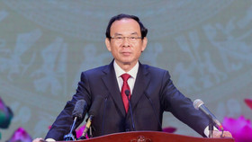 Ông Nguyễn Văn Nên, Ủy viên Bộ Chính trị, Thường trực Tiểu ban Văn kiện Đại hội 14