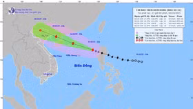 Cập nhật vị trí của bão số 11 Matmo và vùng chịu ảnh hưởng trực tiếp