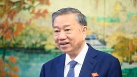 Tổng Bí thư Tô Lâm phát biểu tại phiên thảo luận Tổ vào sáng 5/5