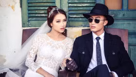 Ảnh cưới của Doãn Quốc Đam và bà xã Thu Thảo