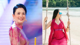 NSND Thu Quế ở tuổi 56 vẫn giữ được nhan sắc trẻ trung và xinh đẹp khiến khán giả ngưỡng mộ