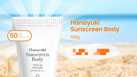 Hình ảnh sản phẩm Hanayuki Sunscreen Body - Hộp 1 tuýp 100g