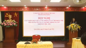 100% cử tri nơi cư trú tín nhiệm ông Trần Thọ Hiển ứng cử đại biểu HĐND thành phố Hà Nội