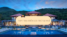 Top 7 địa điểm lưu trú cho du khách trải nghiệm tuyệt vời