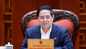 Thủ tướng chủ trì cuộc họp của Thường trực Chính phủ cho ý kiến về các định hướng, giải pháp, công việc tiếp theo sau vòng đàm phán lần thứ 2 Hiệp định song phương về thương mại đối ứng giữa Việt Nam và Mỹ