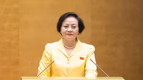 Bộ trưởng Nội vụ Phạm Thị Thanh Trà 