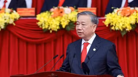 Tổng Bí thư Tô Lâm phát biểu tại Lễ kỷ niệm