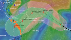 Bão Fengshen khả năng suy yếu thành áp thấp nhiệt đới khi đi vào đất liền nước ta