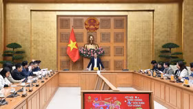 Phó Thủ tướng Bùi Thanh Sơn giao Bộ Công Thương chủ trì, phối hợp với các bộ, cơ quan, địa phương liên quan và Công ty Cổ phần Trung tâm Hội chợ Triển lãm Việt Nam rà soát, tổng hợp xây dựng Đề án tổ chức hội chợ Mùa Xuân 2026