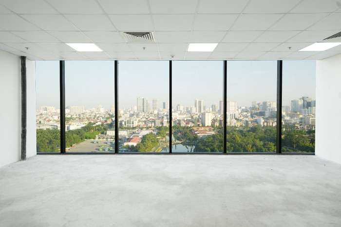 Mặt sàn văn phòng tại ROX Tower Goldmark City