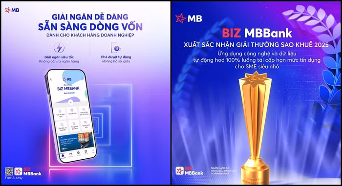 MB tiên phong tái cấp hạn mức tín dụng tự động cho SME siêu nhỏ tại Sao Khuê 2025