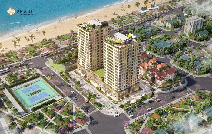 Pearl Residence tọa lạc tại trung tâm Cửa Lò, chỉ cách bãi biển Cửa Lò vài phút đi bộ