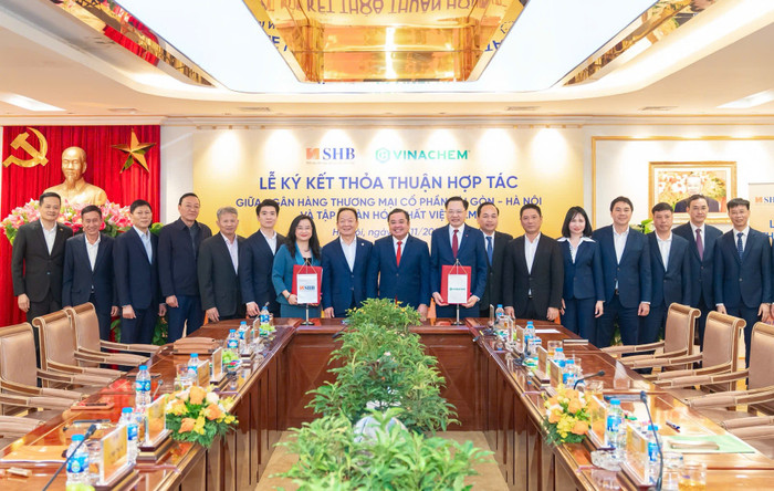 SHB và Vinachem ký kết thỏa thuận hợp tác