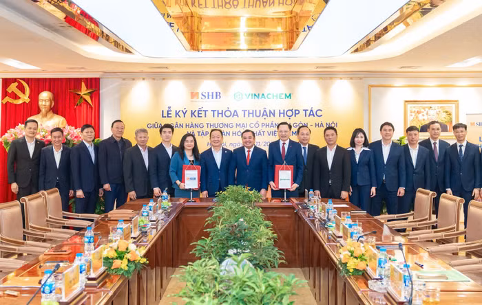 SHB và Vinachem ký kết thỏa thuận hợp tác