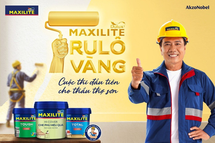 "Maxilite – Rulô Vàng", cuộc thi đầu tiên dành cho thợ sơn tại Việt Nam