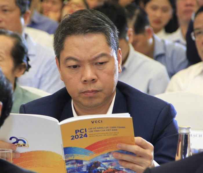 Ông Đoàn Thanh Sơn, Phó Chủ tịch Ủy ban nhân dân tỉnh Lạng Sơn tại Hội nghị công bố Chỉ số năng lực cạnh tranh cấp tỉnh 2024 2-1.jpg
