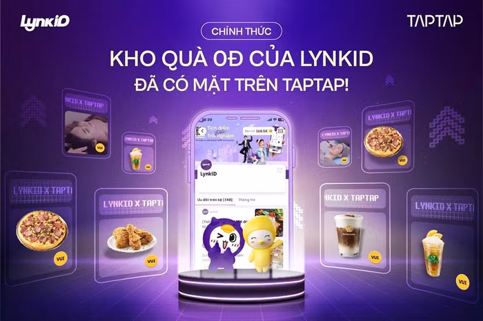 Kho quà 0Đ của LynkiD đã chính thức có mặt trên TapTap!