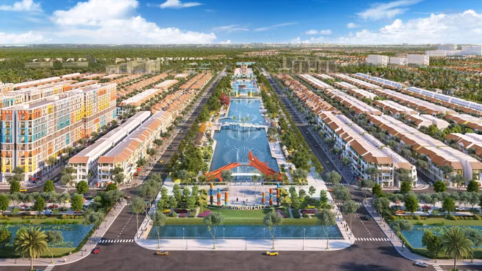 Sun Urban City có quy hoạch bài bản, cùng đa dạng các sản phẩm bất động sản phù hợp nhu cầu khách hàng (Ảnh phối cảnh minh họa: Sun Property)