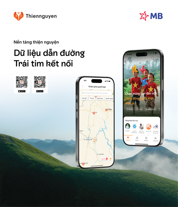Nền tảng Thiện nguyện với thông điệp “Dữ liệu dẫn đường, trái tim kết nối”