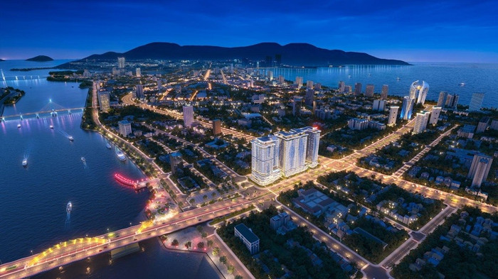 Ảnh phối cảnh tổng thể đêm dự án The Legend Danang 1-527.jpg