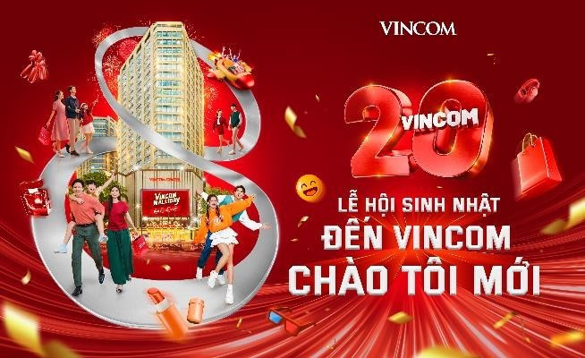 Chuỗi 88 trung tâm thương mại Vincom trên 48 tỉnh thành sẽ đồng loạt tổ chức tháng sinh nhật “Đến Vincom - Chào tôi mới" với loạt trải nghiệm không thể bỏ lỡ