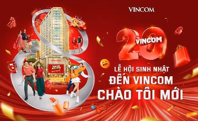 Chuỗi 88 trung tâm thương mại Vincom trên 48 tỉnh thành sẽ đồng loạt tổ chức tháng sinh nhật “Đến Vincom - Chào tôi mới" với loạt trải nghiệm không thể bỏ lỡ