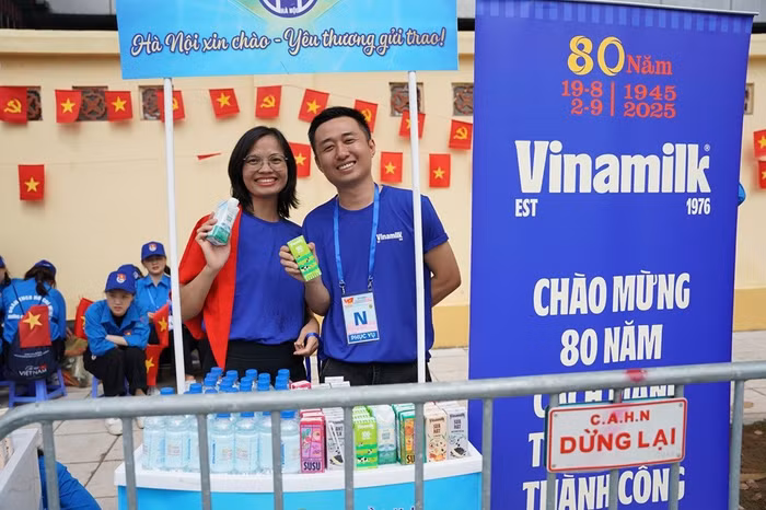 Gần 1 triệu sản phẩm Vinamilk tiếp sức cho đại lễ kỷ niệm 80 năm Quốc khánh 2/9