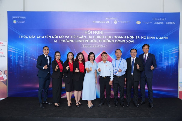 Techcombank thúc đẩy chuyển đổi số và tiếp cận tài chính cho doanh nghiệp, hộ kinh doanh tại tỉnh Đồng Nai