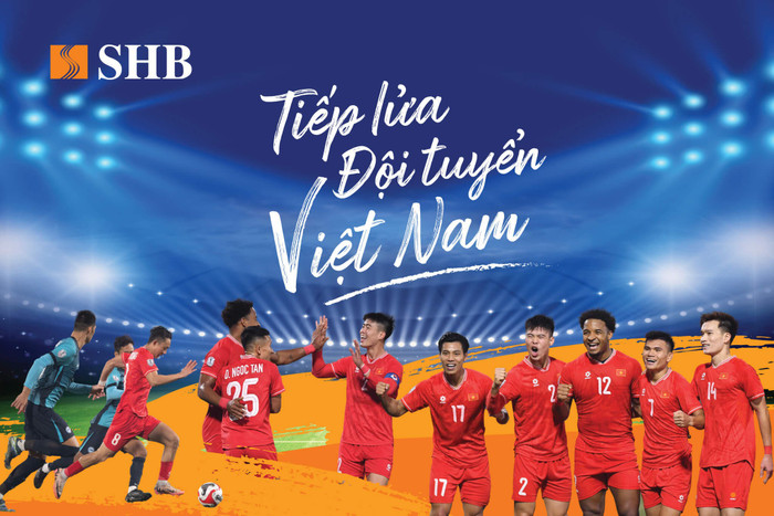 SHB tiếp lửa cho đội tuyển bóng đá Việt Nam