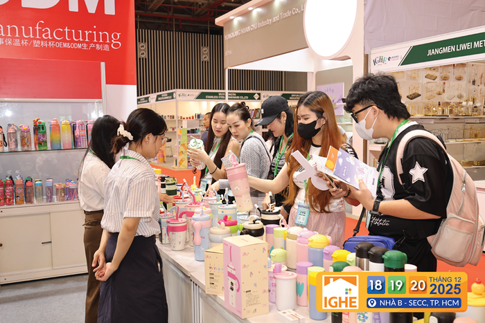 Triển lãm IGHE 2025: Nền tảng kết nối toàn diện cho ngành gia dụng và quà tặng