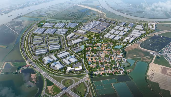 Khu công nghiệp Nam Tràng Cát là mắt xích quan trọng trong hệ sinh thái công nghiệp - logistics phía Nam Hải Phòng