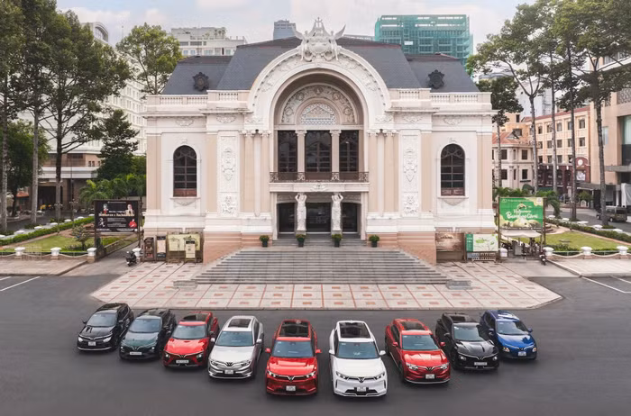 Các dòng ô tô điện VinFast được ưu đãi 6% đến 10% giá xe