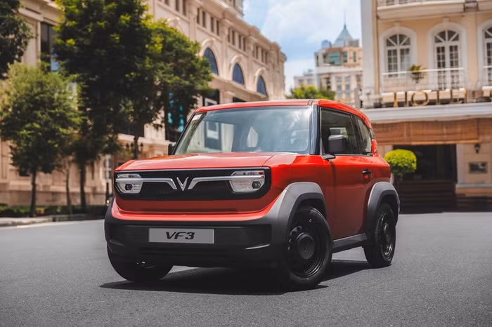 VinFast VF 3 được vinh danh "tân binh xe điện ấn tượng nhất" tại Indonesia