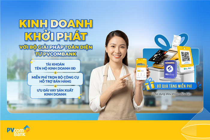 PVcomBank ra mắt giải pháp bán hàng toàn diện cho hộ kinh doanh