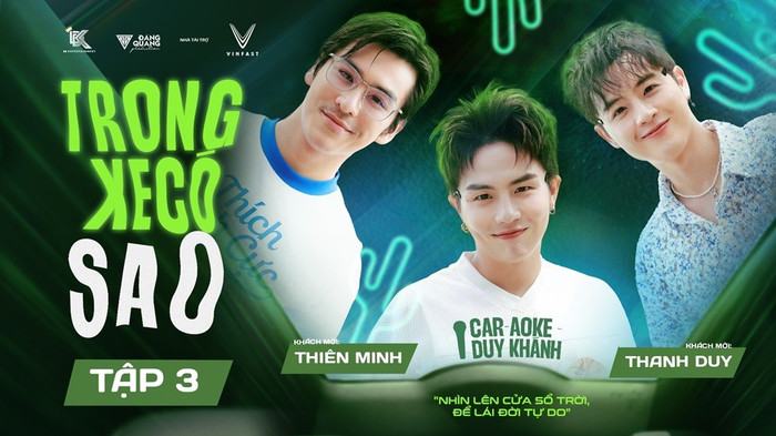 Bộ ba anh tài "Anh trai vượt ngàn chông gai" thoải mái "biểu diễn" trong VinFast VF 7 