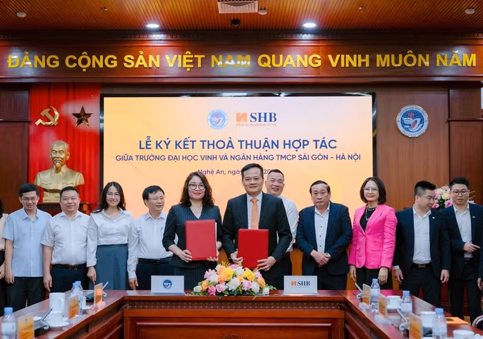 SHB ký kết hợp tác với Trường Đại học Vinh