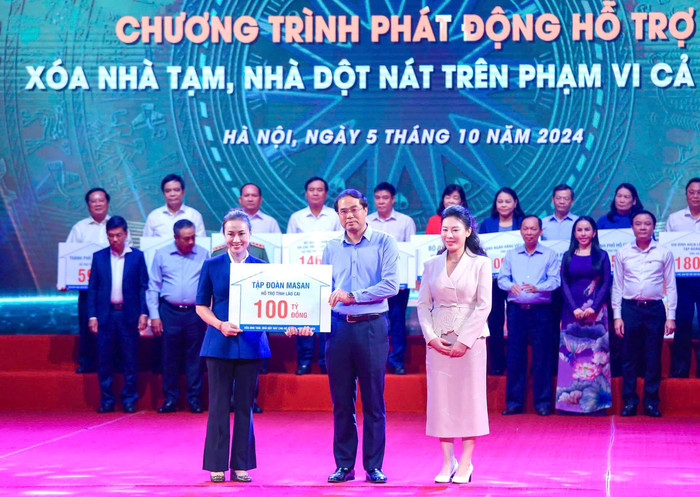 Tập đoàn Masan đóng góp 100 tỷ hỗ trợ người dân tỉnh Lào Cai