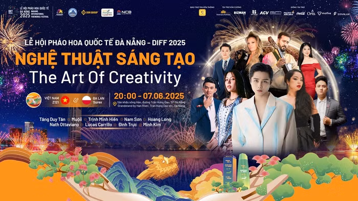 Dàn nghệ sĩ hàng đầu Việt Nam sẽ trình diễn trong mùa Lễ hội pháo hoa quốc tế Đà Nẵng - DIFF 2025
