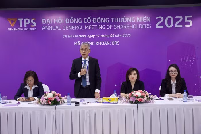 ĐHCĐ Chứng khoán Tiên Phong: Hướng đến tăng trưởng bền vững và nâng cao năng lực cạnh tranh