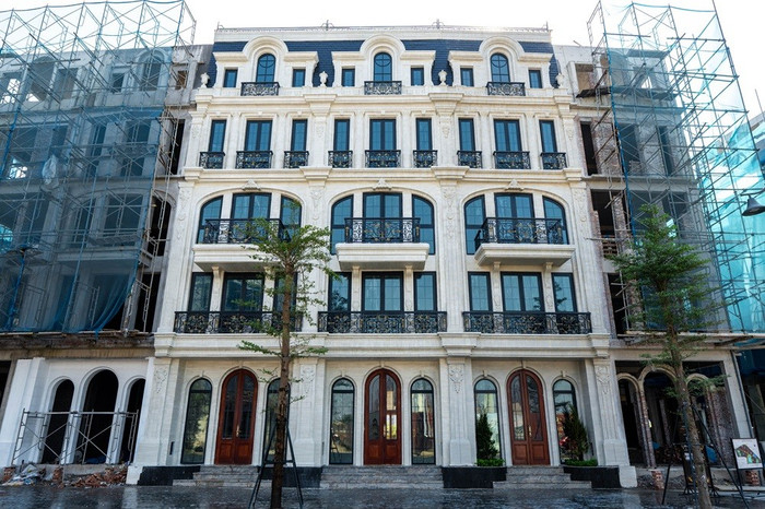 Những căn nhà phố đầu tiên đang định hình bản sắc riêng cho toàn bộ quần thể đô thị