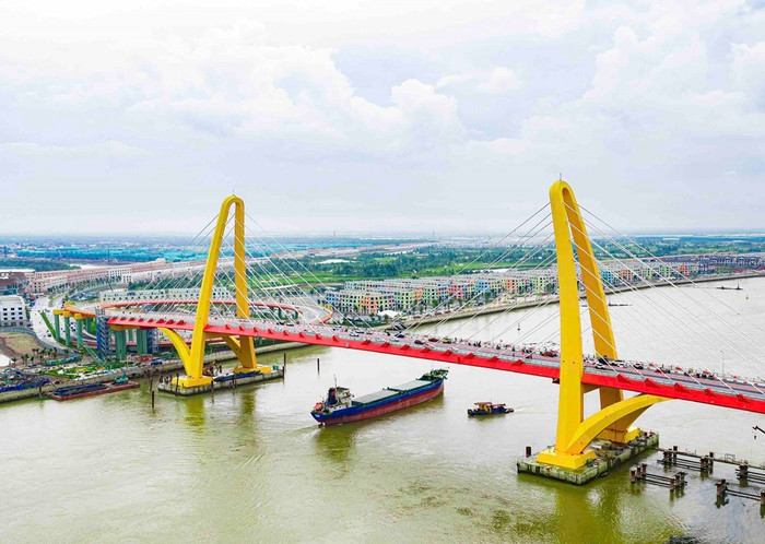 Vingroup thông xe cầu Hoàng Gia: Biểu tượng phát triển mới phía Đông Bắc thành phố Hải Phòng