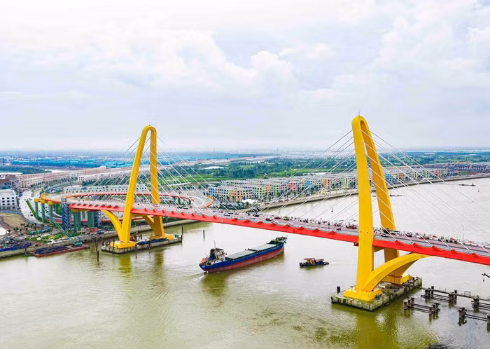Vingroup thông xe cầu Hoàng Gia: Biểu tượng phát triển mới phía Đông Bắc thành phố Hải Phòng