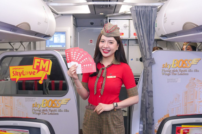 Ngập tràn quà tặng trên những chuyến bay Vietjet mùa lễ hội Giáng sinh 2025