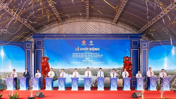 Lễ khởi động 3 dự án khu đô thị của Sun Group tại Quảng Trị